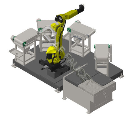 RTAF-FG04-Robot Flat Grinding Machine, CNC Auto-Flat Grinding System, attrezzature per la rettifica automatica.