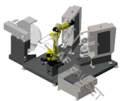 RTAF-GP0201-Apparecchiature ibride di rettifica e lucidatura- 2 unità di rettifica + 1 unità di lucidatura automatica