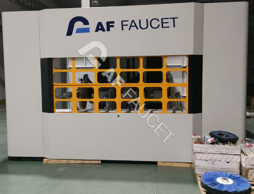 RTAF-AP04AZ-Zinc-Alloy Sanitaryware Polishing Machine, 4-spindle mop ruote macchina di lucidatura di lucidatura, macchina di lucidatura CNC
