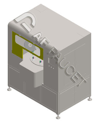 RTAF-RB0408-4-Spindles 8 stazioni spazzolatrice per piccole parti CNC Wire Drawing Machine