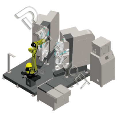RTAF-AG0204M- Macchina di rettifica robot per apparecchi sanitari di medie dimensioni