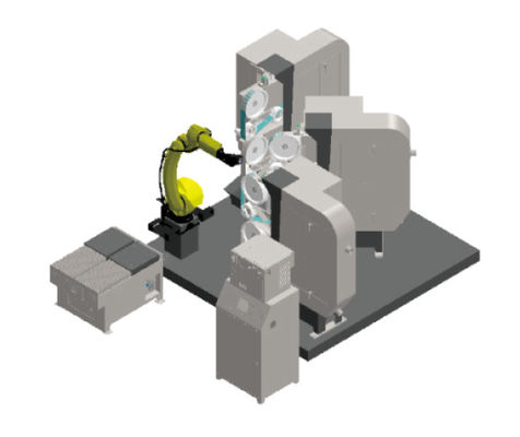 RTAF-AG0306-Robot Faucet Grinding Machine per pezzi da bagno