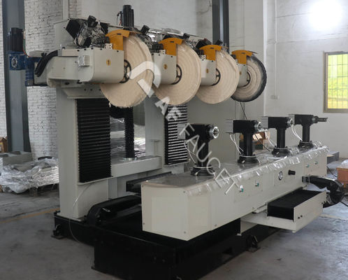 Macchina di lucidatura automatica per maniglia di porta, serrature e manopole Sistema di lucidatura automatica per lega di zinco, ottoni